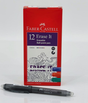 قلم حبر مع ممحات للحبر  faber CasTeLL