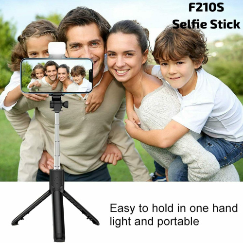 Bluetooth Selfie Stick + LED LIGHT🤳