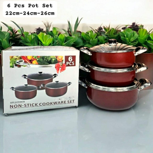 6 Pcs Pot Set