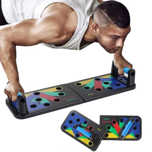 Foldable push up board