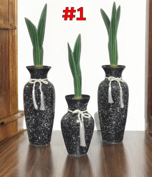 3in1 Glass Vase Set