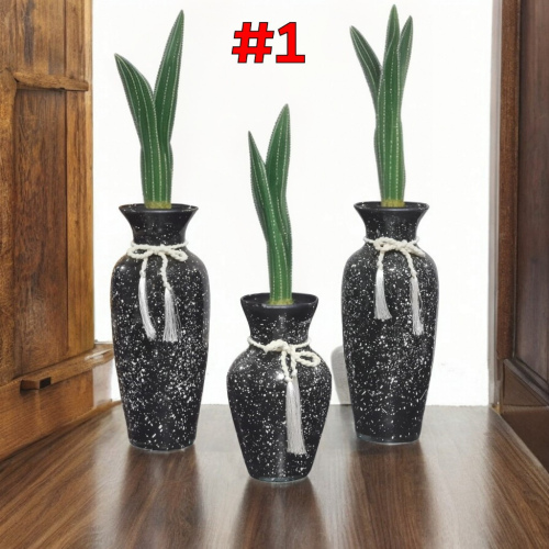 3in1 Glass Vase Set